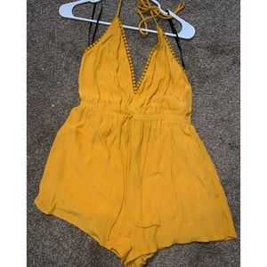 Mustard Romper